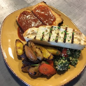 Urban Plates - BBQ Turkey Meatloaf - New American Near Me - Carlsbad, California Urban Plates - BBQ Turkey Meatloaf - New American Near Me - Carlsbad, California