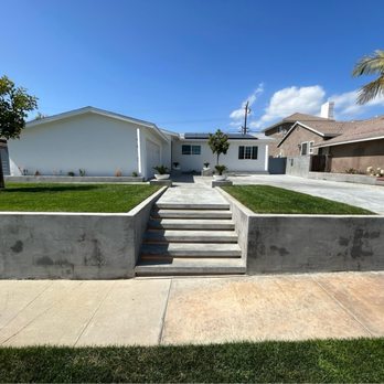 Ramirez Concrete - Front Yard - Masonry/Concrete Near Me