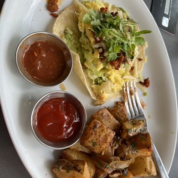 Open Road - Rosslyn - Breakfast taco (second taco not in pic) - American Near Me - Arlington, Virginia Open Road - Rosslyn - Breakfast taco (second taco not in pic) - American Near Me - Arlington, Virginia