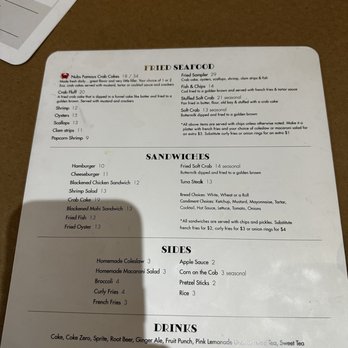 L P Steamers - Menu - Seafood Near Me - Baltimore, Maryland