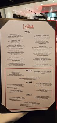 Menu photo 3 La Strada at the Shore Atlantic City, NJ Menu photo 3 La Strada at the Shore Atlantic City, NJ