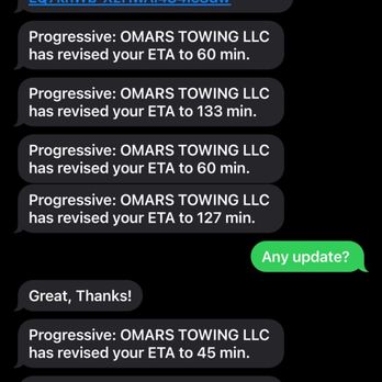 Omar's Towings - Kept postponing before canceling after 4 hours of waiting - Towing Near Me Omar's Towings - Kept postponing before canceling after 4 hours of waiting - Towing Near Me