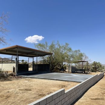 Breez Construction - a concrete foundation in the desert - General Contractors Near Me