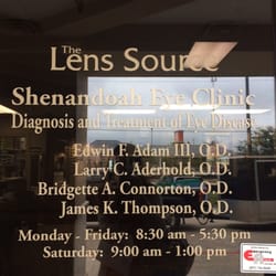 Shenandoah Eye Clinic - Important info