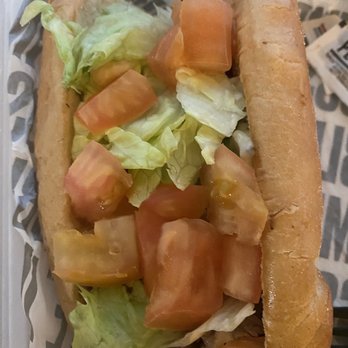 WNB Factory - A total salad on top of a sub. No grilled onions, no green peppers, no cheese, no mushrooms, etc. - Burgers Near Me - Jessup, Maryland