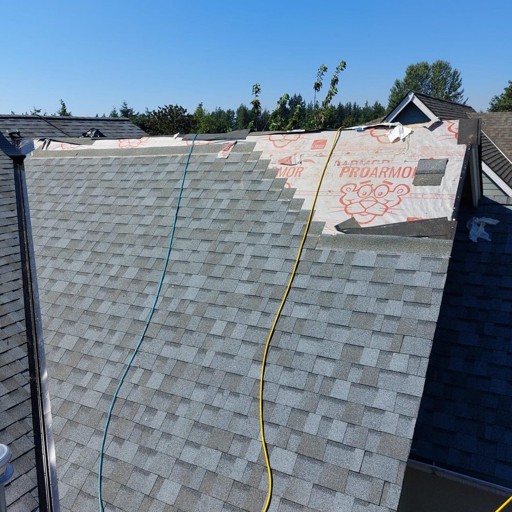 Slide of Final Roofing & Retro-Fit