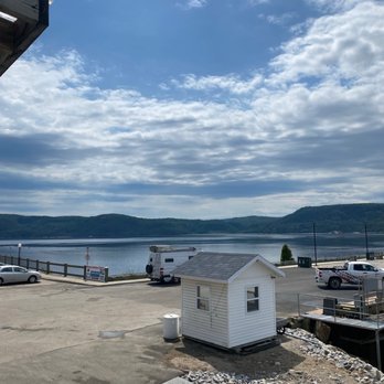 Casta Fjord - Vue de la terrasse - Canadian (New) Near Me - Sacré-Coeur, Quebec Casta Fjord - Vue de la terrasse - Canadian (New) Near Me - Sacré-Coeur, Quebec
