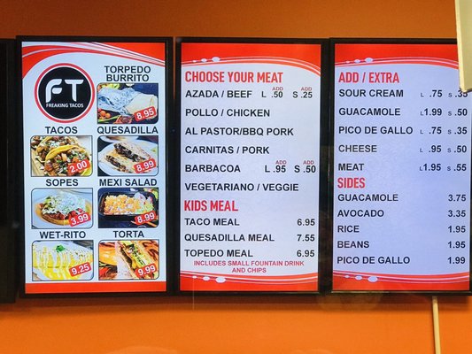 Menu photo 6 Freaking Tacos Santa Rosa, CA Menu photo 6 Freaking Tacos Santa Rosa, CA