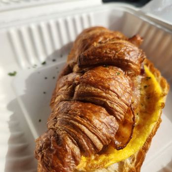 CFS Coffee - Bacon, Egg & Cheese on Croissant - Coffee & Tea Near Me - Maitland, Florida
