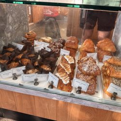 Fresh pastries at 8am