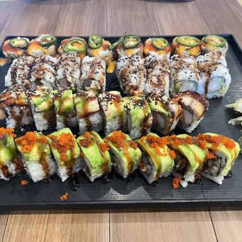 Sakeba Sushi & Sake Bar - Sushi Combo Platter C - Sushi Bars Near Me - Kissimmee, Florida