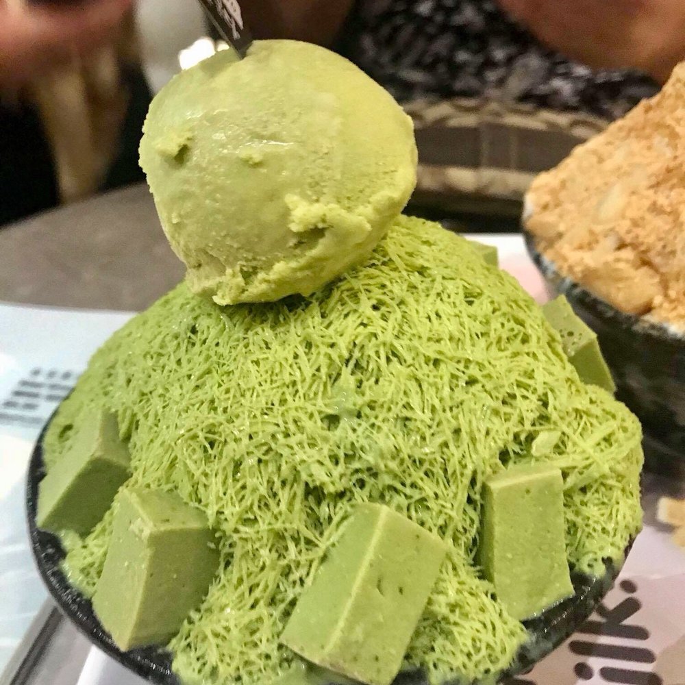 Bingsu Bean - Matcha bingsu. A bit bitter but my friend love it - Desserts Near Me - Toronto, Ontario Bingsu Bean - Matcha bingsu. A bit bitter but my friend love it - Desserts Near Me - Toronto, Ontario