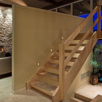 Copasetic Homes LLC - a staircase leading to a living room - General Contractors Near Me - Seattle, Washington