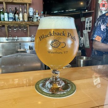 Blackback Pub - Hill Farmstead Brewery's "Edward" (Pale Ale) - Pubs Near Me - Waterbury, Vermont