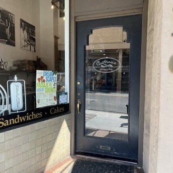 Costeaux - Petaluma - Front door via Washington Street. - Bakeries Near Me - Petaluma, California