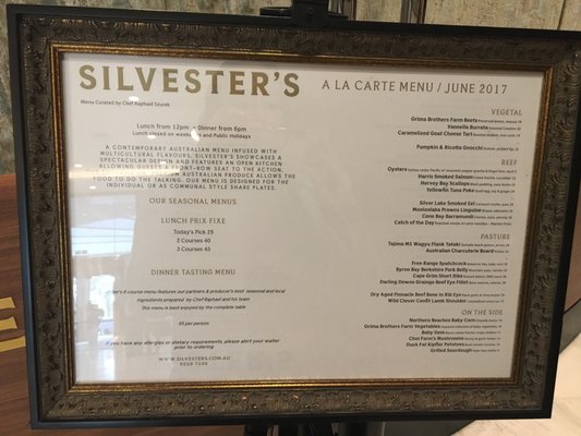 Menu photo 2 Silvester's Sydney, NSW