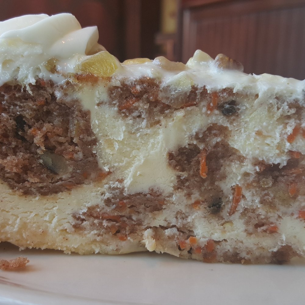 The Cheesecake Factory - Carrot Cake cheescake - Desserts Near Me - Westbury, New York The Cheesecake Factory - Carrot Cake cheescake - Desserts Near Me - Westbury, New York