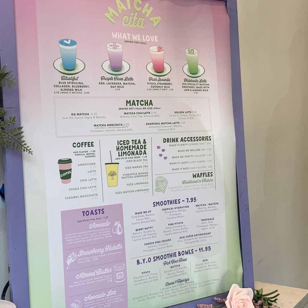 Matcha Cita - Menu - April '21 - Coffee & Tea Near Me - Chicago, Illinois Matcha Cita - Menu - April '21 - Coffee & Tea Near Me - Chicago, Illinois