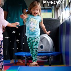 AcroKidz - Building confidence on the balance beam.