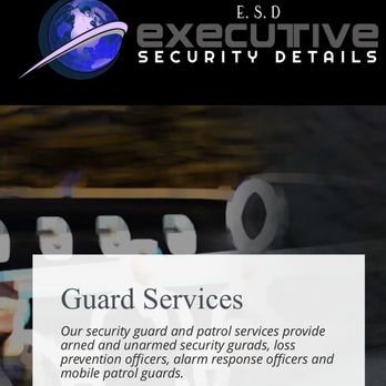 Executive Security Details - Security Services Near Me