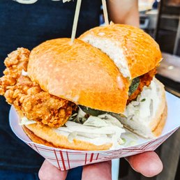 Chicken and Farm Shop chicken sandwich Chicken and Farm Shop chicken sandwich