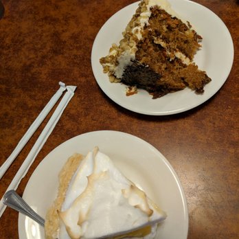 Main Street Diner - Lemon meringue pie & carrot cake are our all time favorite desserts here! - American Near Me - Boonville, Missouri Main Street Diner - Lemon meringue pie & carrot cake are our all time favorite desserts here! - American Near Me - Boonville, Missouri