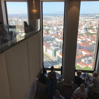 Radisson Blu Lyon - View of the city from the breakfast area - Hotels Near Me - Lyon, 69