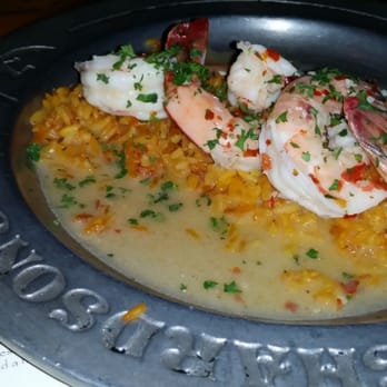 Dick's Hideaway - Shrimp scampi over rice - Breakfast & Brunch Near Me - Phoenix, Arizona
