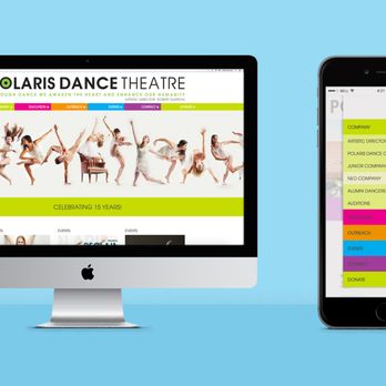 Design By Goats - Polaris Dance Theater: Website - Graphic Design Near Me - Portland, Oregon Design By Goats - Polaris Dance Theater: Website - Graphic Design Near Me - Portland, Oregon