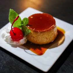 Pig Patas Tacos - Creamy Flan