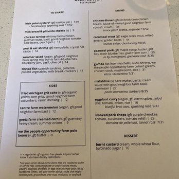 Bellflower - Menu: August 2022 - New American Near Me - Ypsilanti, Michigan