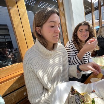 Bear Flag Fish - Girl buddies - Seafood Near Me - Newport Beach, California