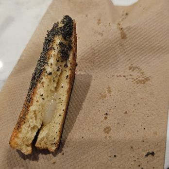 Sul & Beans - Close-up of the Black Sesame Injeolmi Toast - Desserts Near Me - Cupertino, California Sul & Beans - Close-up of the Black Sesame Injeolmi Toast - Desserts Near Me - Cupertino, California