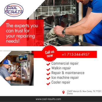 Cool Results - Skilled technicians - check. Appropriate training - Check. Ample amount of repair equipment's - Check. Pocket friendly maintenance - - Appliances & Repair Near Me - Houston, Texas Cool Results - Skilled technicians - check. Appropriate training - Check. Ample amount of repair equipment's - Check. Pocket friendly maintenance - - Appliances & Repair Near Me - Houston, Texas