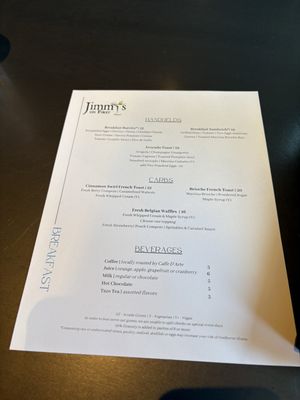 Menu photo 4 Jimmy's on First Seattle, WA Menu photo 4 Jimmy's on First Seattle, WA