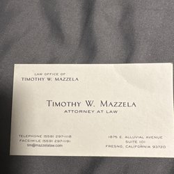 Mazzela Timothy Attorney At Law