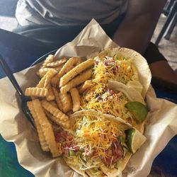 Sandbar - Shrimp tacos