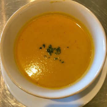 D'Jeet - Butternut squash + apple soup. - New American Near Me - Shrewsbury, New Jersey D'Jeet - Butternut squash + apple soup. - New American Near Me - Shrewsbury, New Jersey