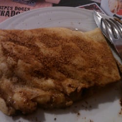 Pancrepe - Banana com canela e açúcar