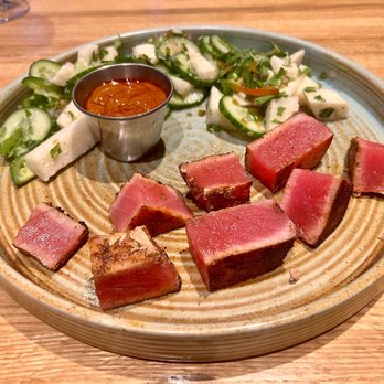 Malo - Seared Tuna appetizer - Latin American Near Me - Des Moines, Iowa Malo - Seared Tuna appetizer - Latin American Near Me - Des Moines, Iowa