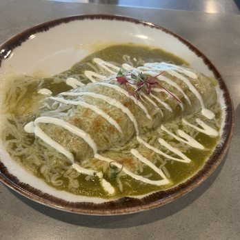 Z South - Chicken enchilada with green sauce - Mexican Near Me - Bonsall, California Z South - Chicken enchilada with green sauce - Mexican Near Me - Bonsall, California