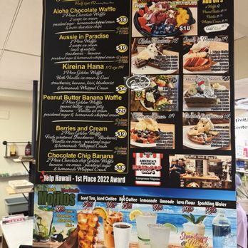 Waffle and Berry - Waffle & Berry's menu - Waffles Near Me - Honolulu, Hawaii