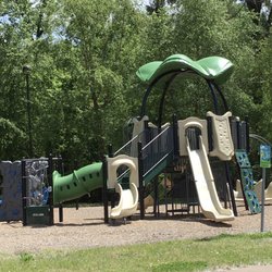 Dusable Park - Playground at the French August Regot Area, part of DuSable Park.