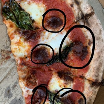 Anello - Burnt "something" that should be nduja, but obviously isn't - Pizza Near Me - Tucson, Arizona Anello - Burnt "something" that should be nduja, but obviously isn't - Pizza Near Me - Tucson, Arizona