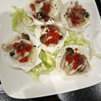 Gyu Masu - Scallops with bacon and mushrooms $18.50 - Seafood Near Me - Kapolei, Hawaii