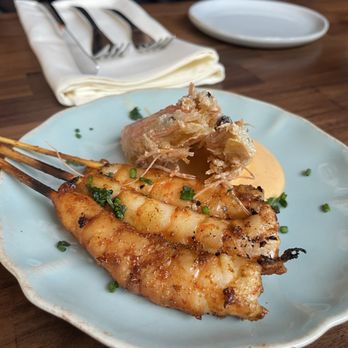 Nomade - Shrimp Skewers, very seasoned and delicious - Coffee & Tea Near Me - San Diego, California Nomade - Shrimp Skewers, very seasoned and delicious - Coffee & Tea Near Me - San Diego, California