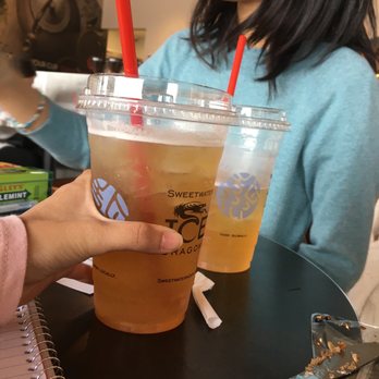 Sweetwaters Coffee & Tea - We are enjoying our Ginger Fizz drinks.  Awesome! - Coffee & Tea Near Me - Richardson, Texas