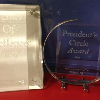 The Learning Experience - Edison - 2013 Center of Excellence and 2013 Presidents Circle Award Awarded to The Learning Experience in Edison NJ- 2ND YEAR IN A ROW! - Preschools Near Me - Edison, New Jersey The Learning Experience - Edison - 2013 Center of Excellence and 2013 Presidents Circle Award Awarded to The Learning Experience in Edison NJ- 2ND YEAR IN A ROW! - Preschools Near Me - Edison, New Jersey