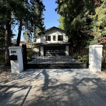 Sky Automatic Gates - New Sliding Driveway Gate - Custom Design 
Gate Opener - Liftmaster CSL24 - Fences & Gates Near Me - Pleasanton, California