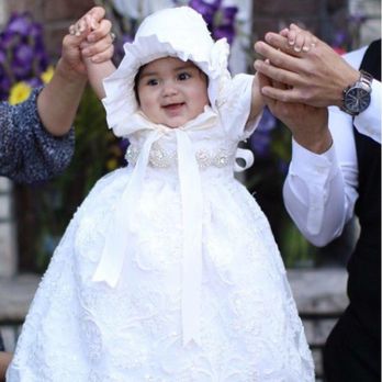 Carmen Creation - Customer photo of our My Lady Christening Gown. Made in Downtown Los Angeles. - Children's Clothing Near Me - Los Angeles, California Carmen Creation - Customer photo of our My Lady Christening Gown. Made in Downtown Los Angeles. - Children's Clothing Near Me - Los Angeles, California